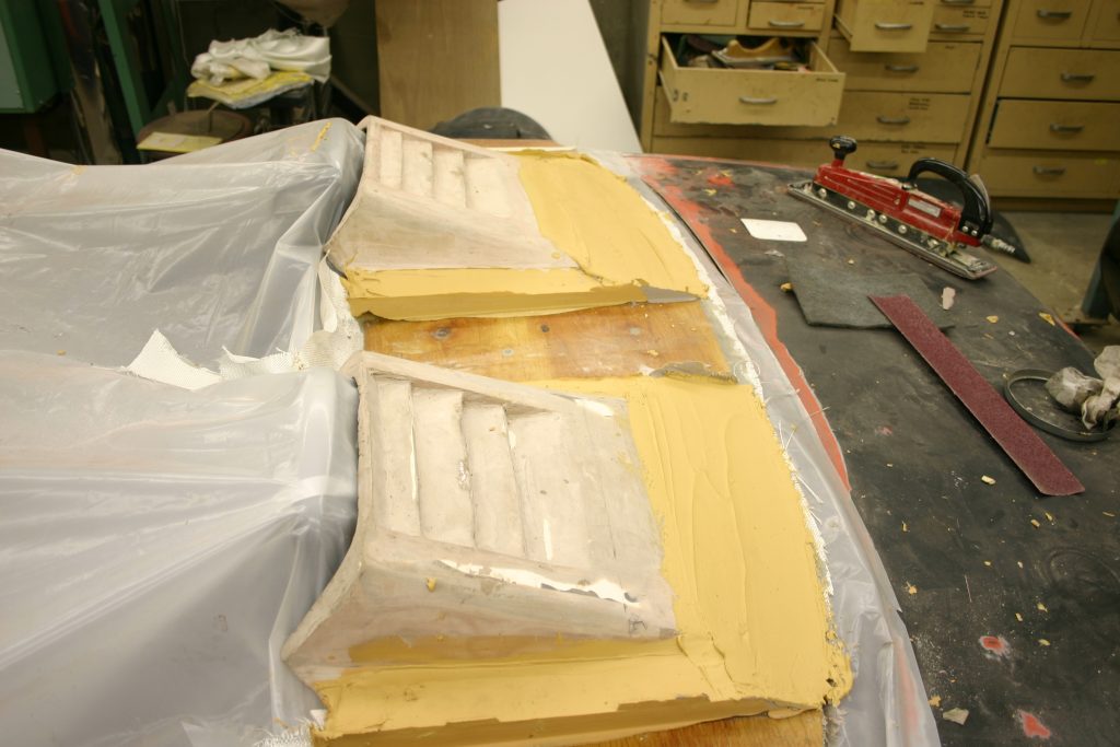 Image of rear deck construction.