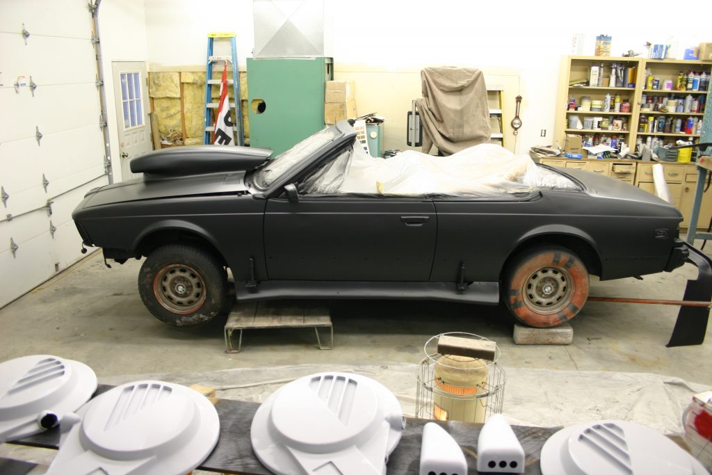 Image of car in primer